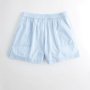 Ultra high rise woven shorts hollister NWT size S small blue stripe